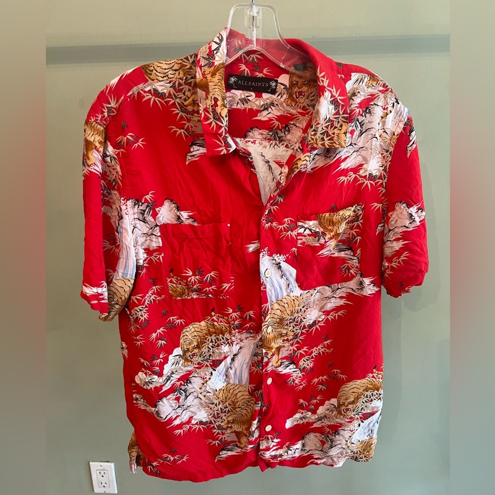 All Saints Archive Tiger Shirt